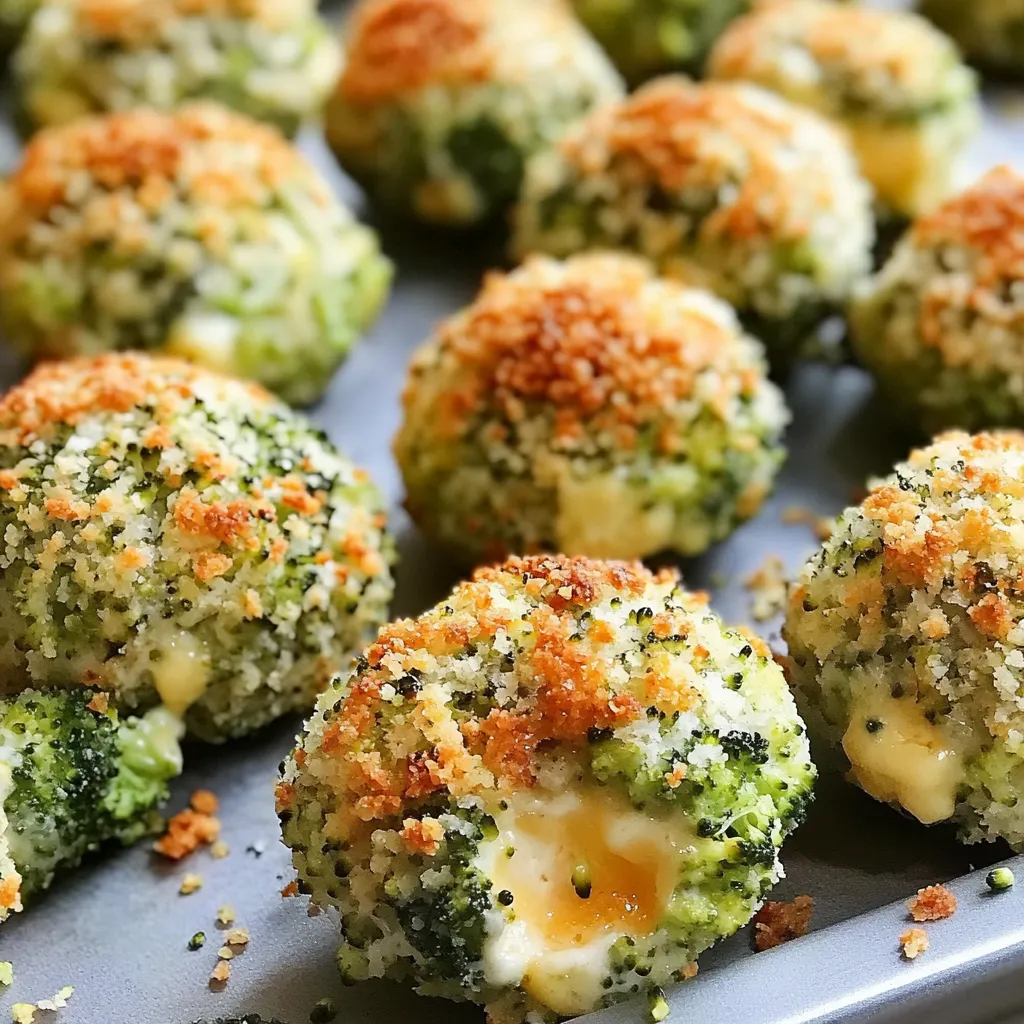 A tray of food with a green broccoli on it.