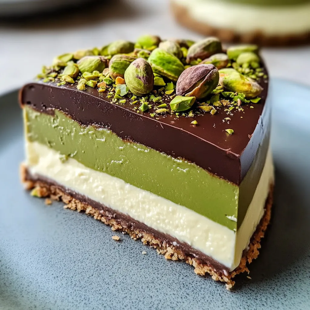 A slice of chocolate cake with almonds on top.